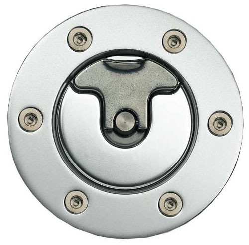Aero 200 Cap / Fuel Tank Flap (Door) 80mm + Flange 6 Holes + Neck - NE-A26NS - OA-ZA-005 - 3661768038406