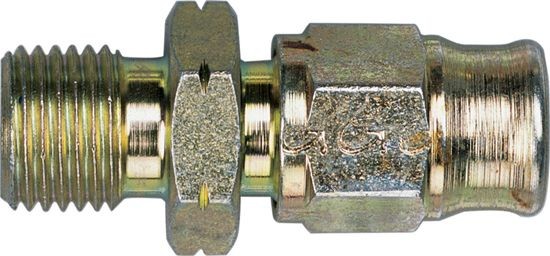 Racord drept cu filet exterior Goodridge 10x100, cu scaun plat - G-448-31P - 448-31P - 3661768007532