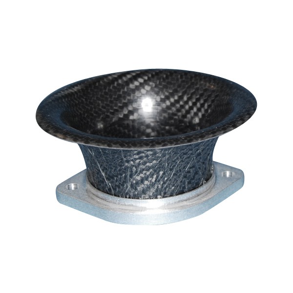 Pâlnie de admisie din carbon Jenvey 40x50 pentru carburatori - J-AHC40X50 - AHC40X50 - 3661768155820