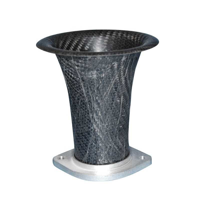 Cornetta Aire Carbon Jenvey 42x100 Carburatori - J-AHC42X100 - AHC42X100 - 3661768155837