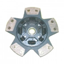 Disque d'embrayage BRATEX 5 patins métal fritté amorti 8 ressortsLancia Delta 16s / Evo
