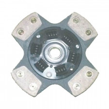 Disque d'embrayage Bratex 4 patins métal fritté amorti 6 ressorts Renault R5 GT Turbo / Clio 16s / Williams