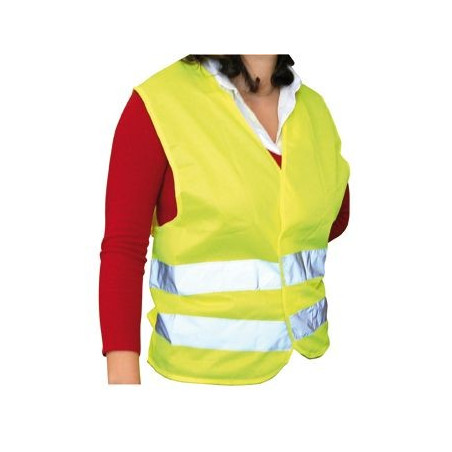 Gilet de sécurité jaune homologué CEE