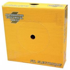Cable / Electric Line 1mm² - 50m Black