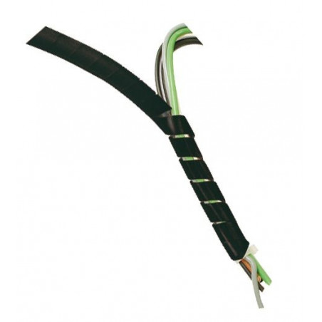 Guaina Spirale 9mm (10m) Nero