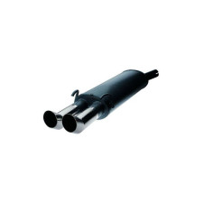 Klem / Demper uitlaat GT2i Opel Kadett E 2.0 16V GSI 2 Uitgangen DTM 63mm - O-QD-OP619-DTM - 3661768236581