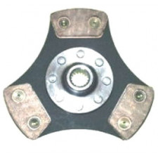 Disque d'embrayage BRATEX 3 patins métal fritté rigideAutobianchi A112