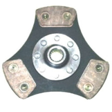Koppelingsplaat BRATEX 3 pads stijf gesinterd metaalAutobianchi A112 - EMB-2594 - 2594CX - 3661768195567
