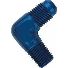 Adaptateur Goodridge 90° 3/8x24 JIC - 1/8x27 NPT Convexe