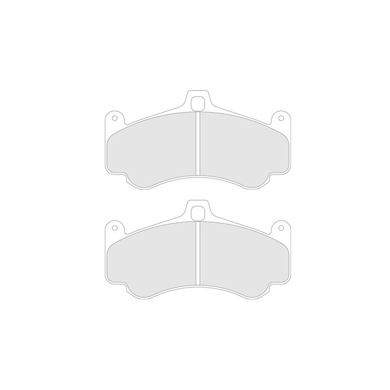 CL Remmen RC6 voorremblokken Porsche GT3 - CL-4075-RC6 - 4075RC6 - 3661768218969