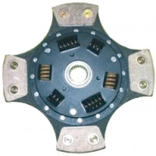 BRATEX 4 metal sintered paddle sprung clutch disk, 6 springs Opel Manta