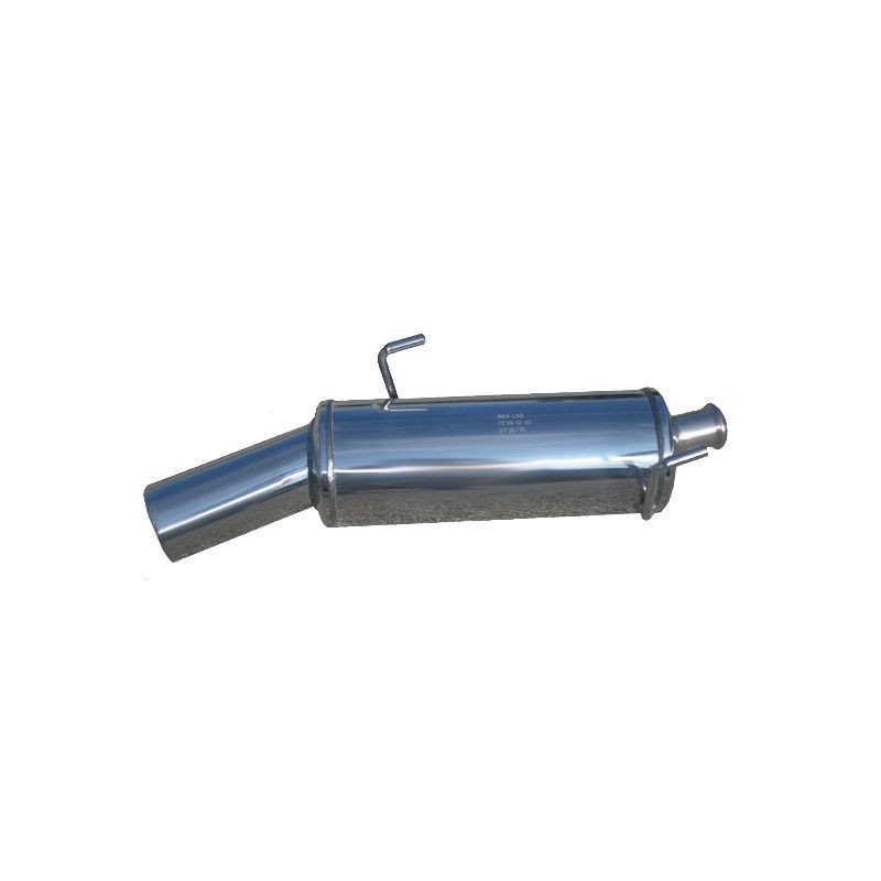 Klemmen / Dempers Inoxcar Inox Peugeot 106 1.1 / 1.3 / 1.4 Na 1996 Uitgang 1x102mm - IC-PE10604102 - PE106.04.102 - 3661768206126