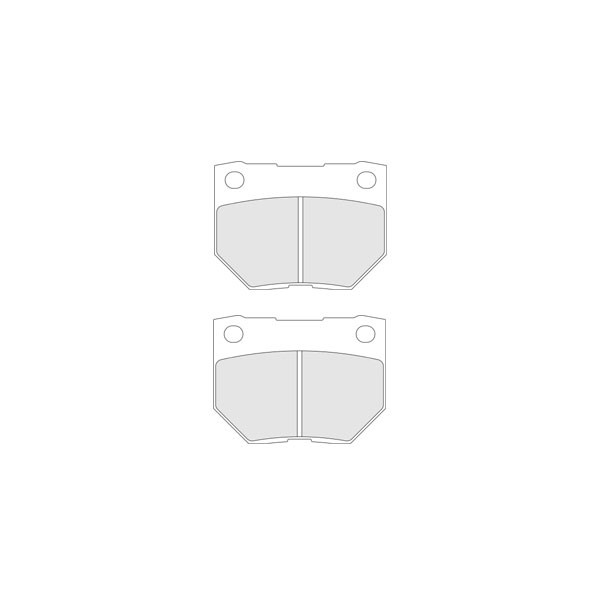 Brake Pads  CL Brakes RC6 Back Subaru WRX 98+ - CL-4069-RC6 - 4069RC6 - 3661768202135