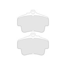 CL Remmen RC6 Voorremblokken Porsche997 Carrera 2/4 - CL-4050-RC6 - 4050T18,5RC6 - 3661768202043