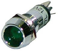 Warning Light Green Built-in Metal - EL-MR987096 - MR.987096 - 3661768198858