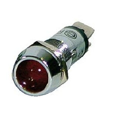 Inneembaar metalen kijkglas rode LED - EL-MR987094 - 24003 - 3661768198841