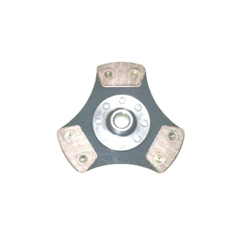 Koppelingsplaat BRATEX 3 starre gesinterde metalen remblokken voor Fiat Cinquecento Sporting - EMB-2257 - 2257CX - 3661768195314