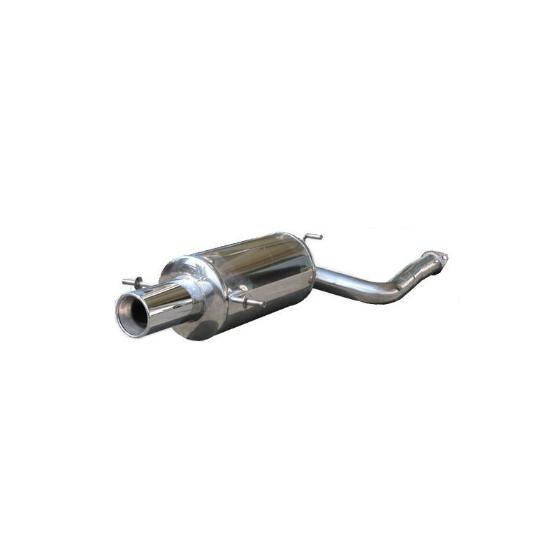 Klemmen / Demper Inoxcar Inox Subaru Impreza WRX Na 2003 225pk Uitgang 1x102mm - IC-SUIM14102 - SUIM.14.102 - 3661768208052
