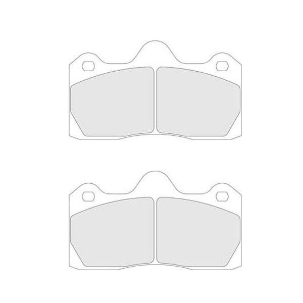 Pastiglie Freno CL Brakes RC6 Peugeot 206 RCC - CL-5031W50T16RC6 - 5031W50T16RC6 - 3661768202456