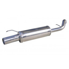 Terminaux / Silencieux Inoxcar Inox Ford Escort 1.6 90 - 94 1x80mm