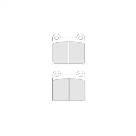 Plaquettes de Frein CL Brakes RC6 avant Simca 1000 Rallye 2