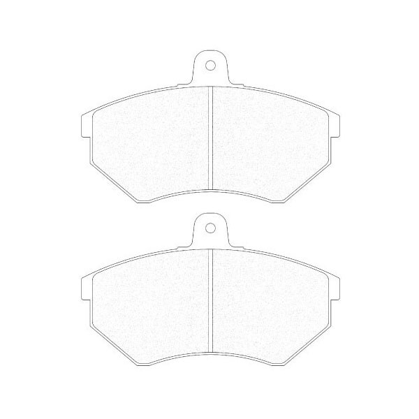 Brake Pads  CL Brakes RC6 Front Volkswagen Golf II GTi - CL-4011-RC6 - 4011RC6 - 3661768201855
