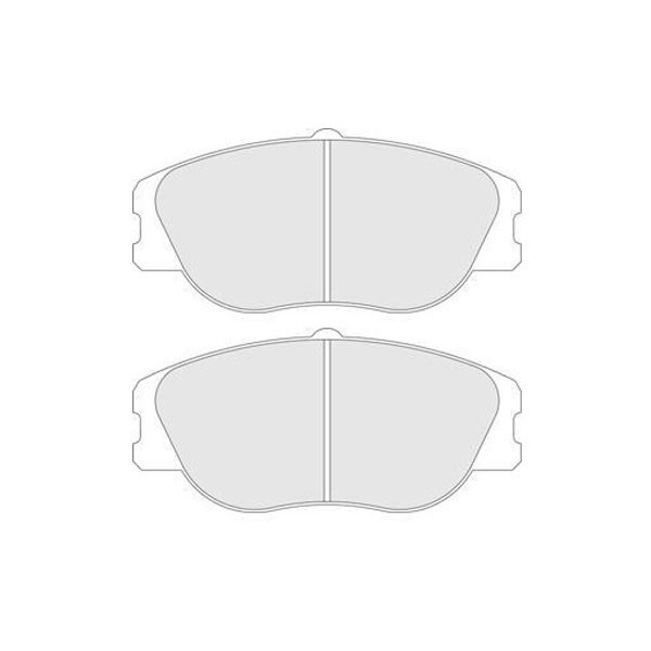 Remblokken CL Remmen RC6 voor Peugeot 306 2.0 16v - CL-4027-RC6 - 4027RC6 - 3661768201947