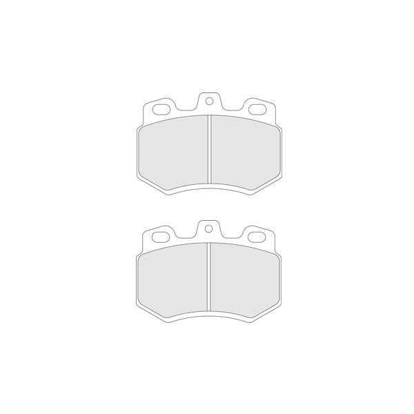 Brake Pads  CL Brakes RC6 Front Citroën AX GTi - CL-4024-RC6 - 4024RC6 - 3661768201916