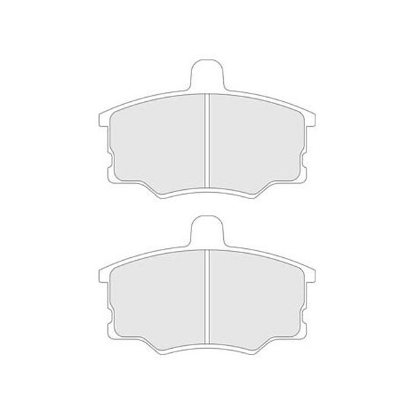Pastiglie Freno CL Brakes RC6 Prima Fiat Uno Turbo - CL-4028-RC6 - 4028RC6 - 3661768201954