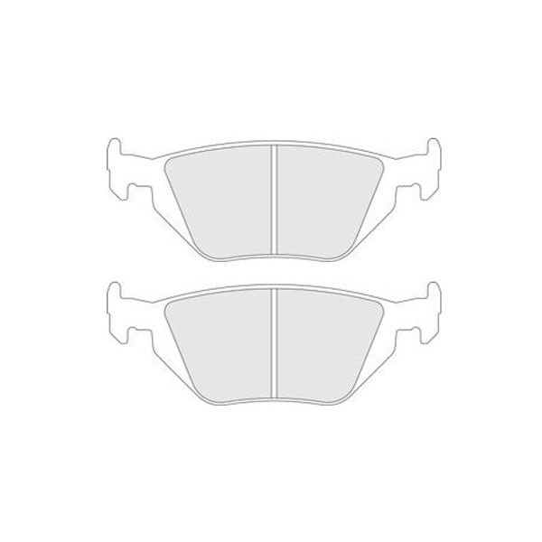 Plăcuțe de frână CL Brakes RC6 spate pentru BMW M3 E30 - CL-4032-RC6 - 4032T15RC6 - 3661768201978
