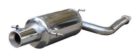 Klemmen / Geluiddemper Inoxcar Inox Subaru Impreza WRX Na 2001 1x102mm uitlaat - IC-SUIM02102 - SUIM.02.102 - 3661768213872
