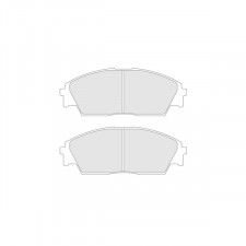 Plaquettes de Frein CL Brakes RC6 avant Honda Accord 2.2 16V de 89 à 92
