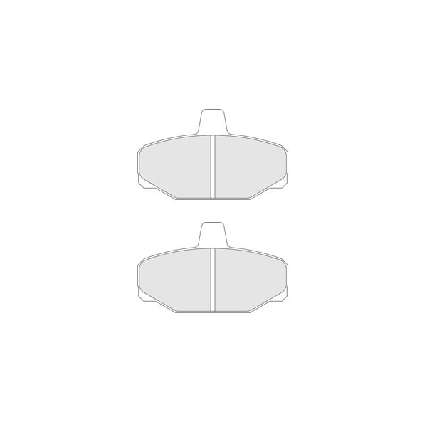 Plaquettes de Frein CL Brakes RC6 Arrière Ford Escort RS 16v - CL-4035-RC6 - 4035RC6 - 3661768258644