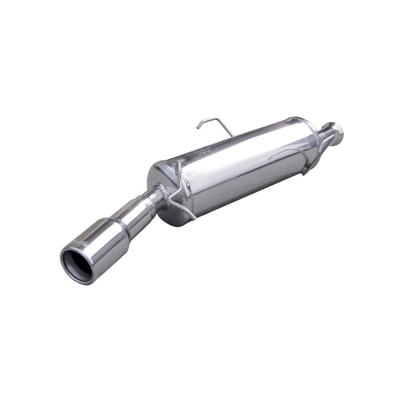 Klemmen / Demper Inoxcar Inox Peugeot 309 GTi 16s 158pk Vermogen 1x80mm - IC-PE3090680 - PE309.06.80 - 3661768210932