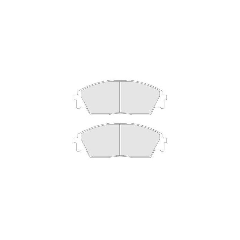 Brake Pads  CL Brakes RC6 Front Honda Civic 1.6 16v - CL-4083-RC6 - 4083RC6 - 3661768216507