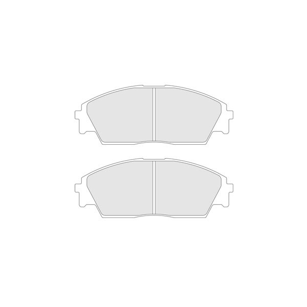 Brake Pads  CL Brakes RC6 Front Honda Civic 1.6 16v - CL-4083-RC6 - 4083RC6 - 3661768216507