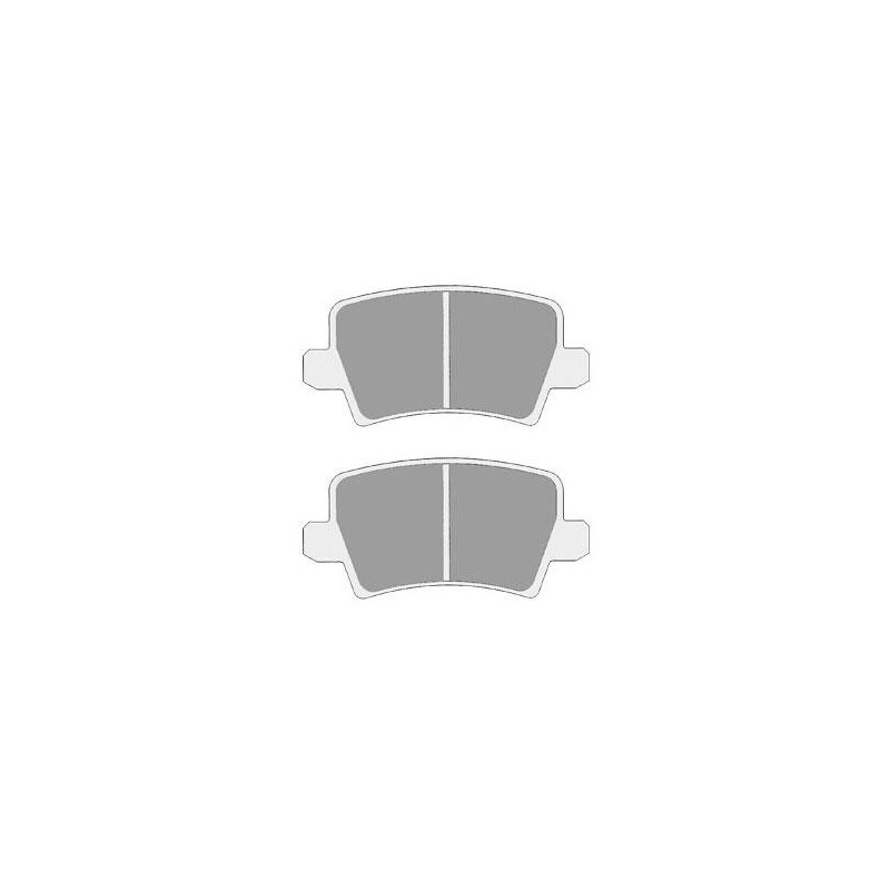 Plaquettes de Frein CL Brakes RC5+ Arrière Honda Civic Type R - CL-4138-RC5+ - 4138RC5 - 3661768276044