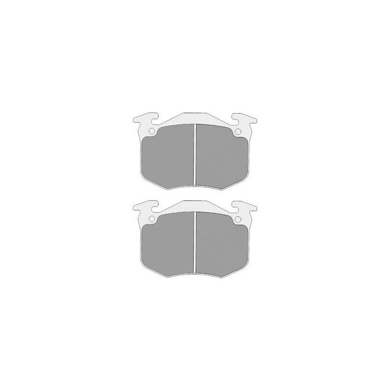 Plăcuțe de frână CL Brakes RC5+ față și spate pentru Renault R5 Turbo - CL-4142-RC5+ - 4142RC5 - 3661768276945