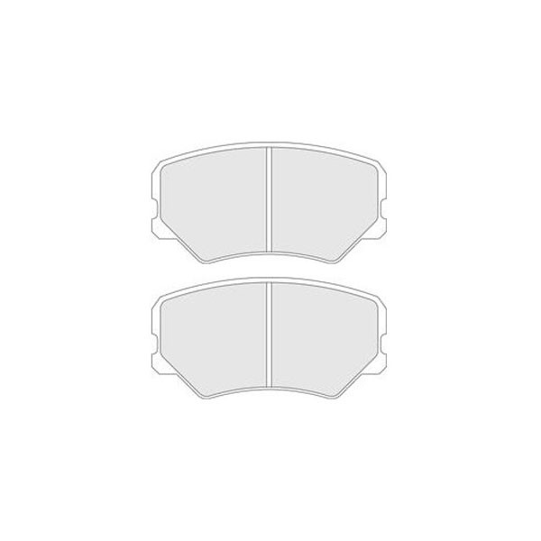 Plaquettes de Frein CL Brakes RC6 Avant Citroën ZX 2.0 16v - CL-4020-RC6 - 4020RC6 - 3661768261743
