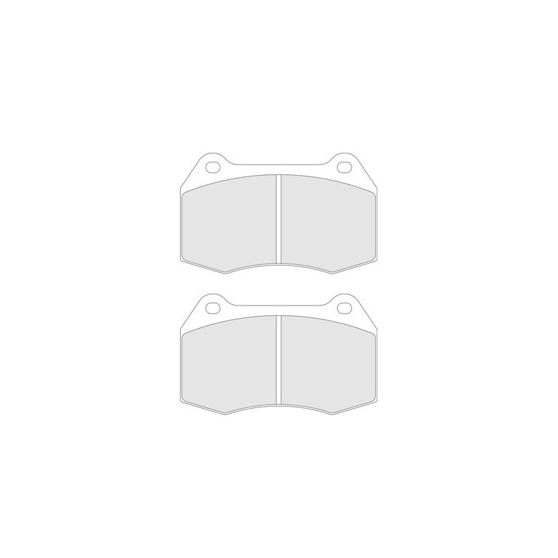 CL Remmen RC6E remblokken voor Nissan 350z - CL-4061-RC6E - 4061T18RC6E - 3661768262368
