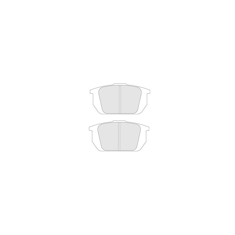 Plaquettes de Frein CL Brakes RC6E Arrière Fiat Coupé - CL-4030-RC6E - 4030RC6E - 3661768262382