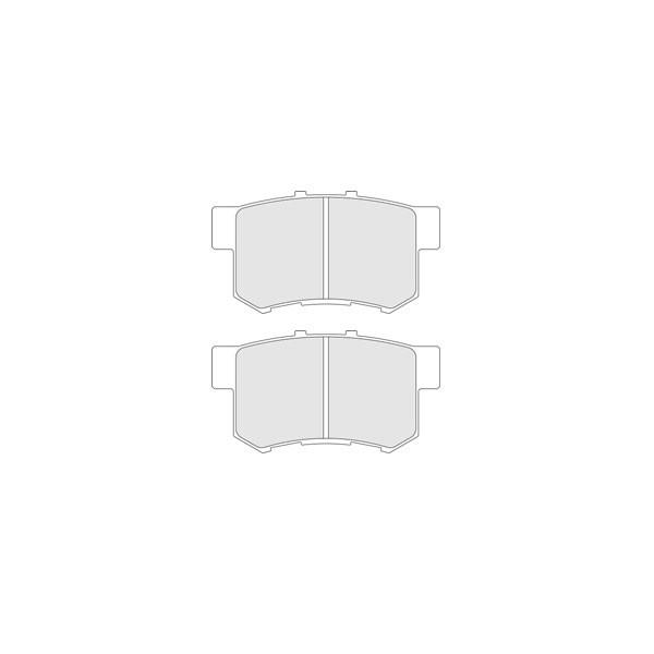 Pastiglie Freno CL Brakes RC6 Indietro Honda Integra Tipo R - CL-4045-RC6 - 4045RC6 - 3661768271469