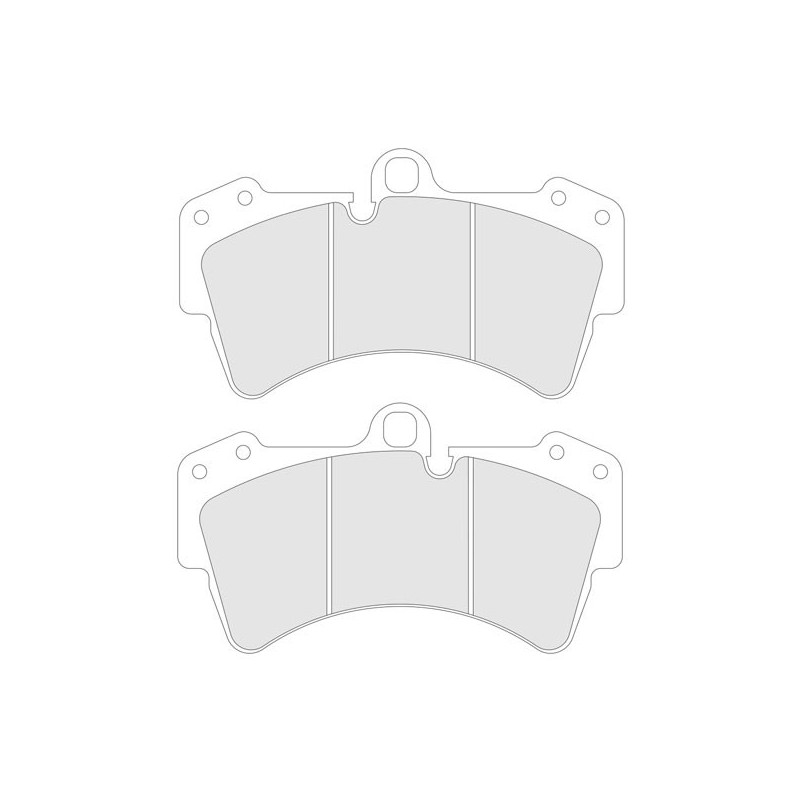Plaquettes de Frein CL Brakes RC6 Avant Porsche Cayenne Turbo - CL-4081-RC6 - 4081RC6 - 3661768260982