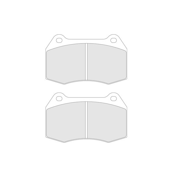 Brake Pads  CL Brakes RC6 Front Nissan 350z - CL-4061-RC6 - 4061T18RC6 - 3661768261118