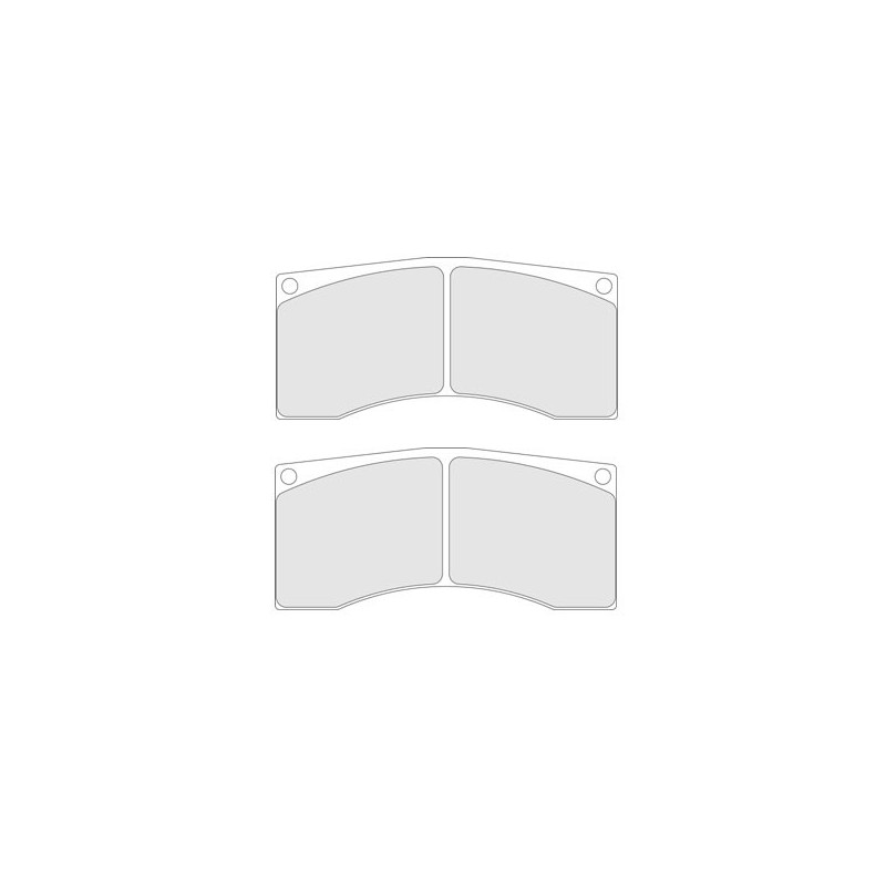 Remblokken CL Remmen RC6 voor Citroën Saxo Kit Car - CL-5005W50T20RC6 - 5005W50T20RC6 - 3661768264188