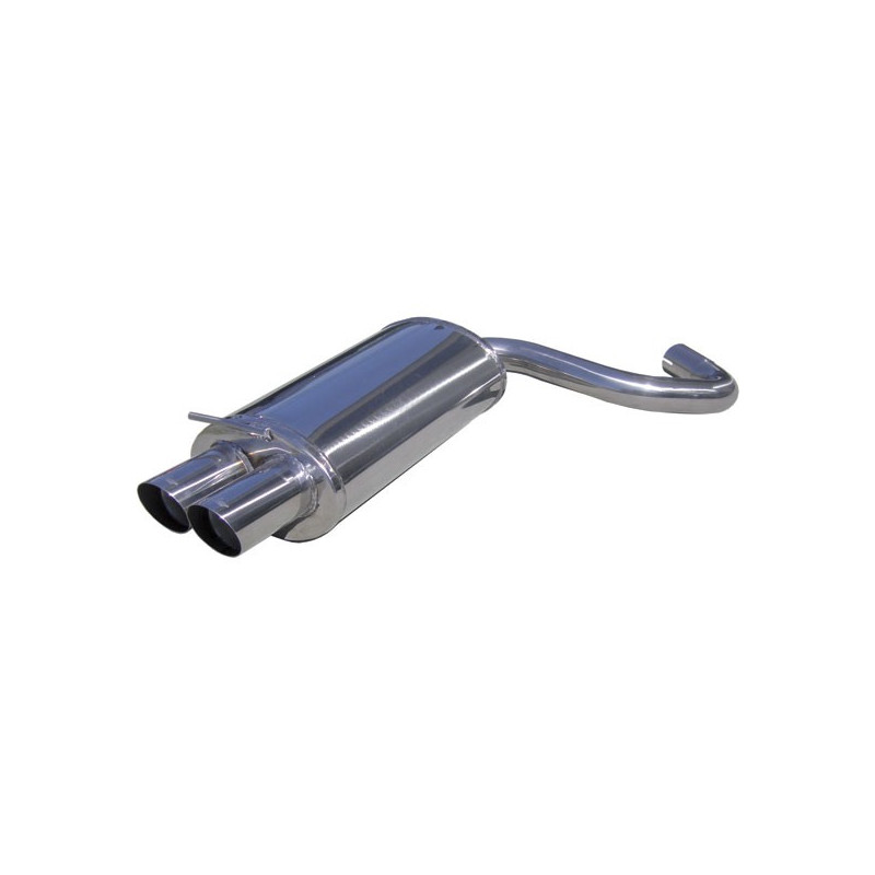 Terminaux / Silencieux Inoxcar Inox BMW E90 320d 2x76mm Racing - IC-OVBM16RA - OVBM.16.RA - 3661768275641