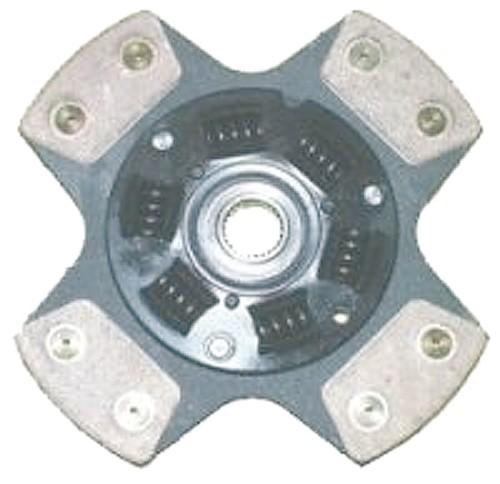 Disc de ambreiaj BRATEX cu 4 plăcuțe din metal sinterizat, cu amortizare și 6 arcuri – Alfa Romeo 146 1.7 16v - EMB-2596 - 2596CX - 3661768284803