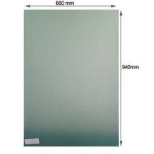 Binnenvleugelbeschermer Dikte 2 mm Afmetingen 940X660 Wit - BOR20-940X660-BL - POLYPROPYLENE BLANC - 3661768298572