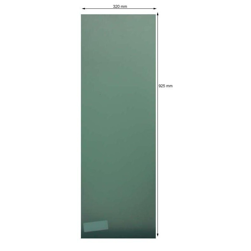 Binnenvleugelbeschermer Dikte 2 mm Afmetingen 925X320 Grijs - BOR20-925X320-G - POLYPRO GRIS 925X320 - 3661768298619