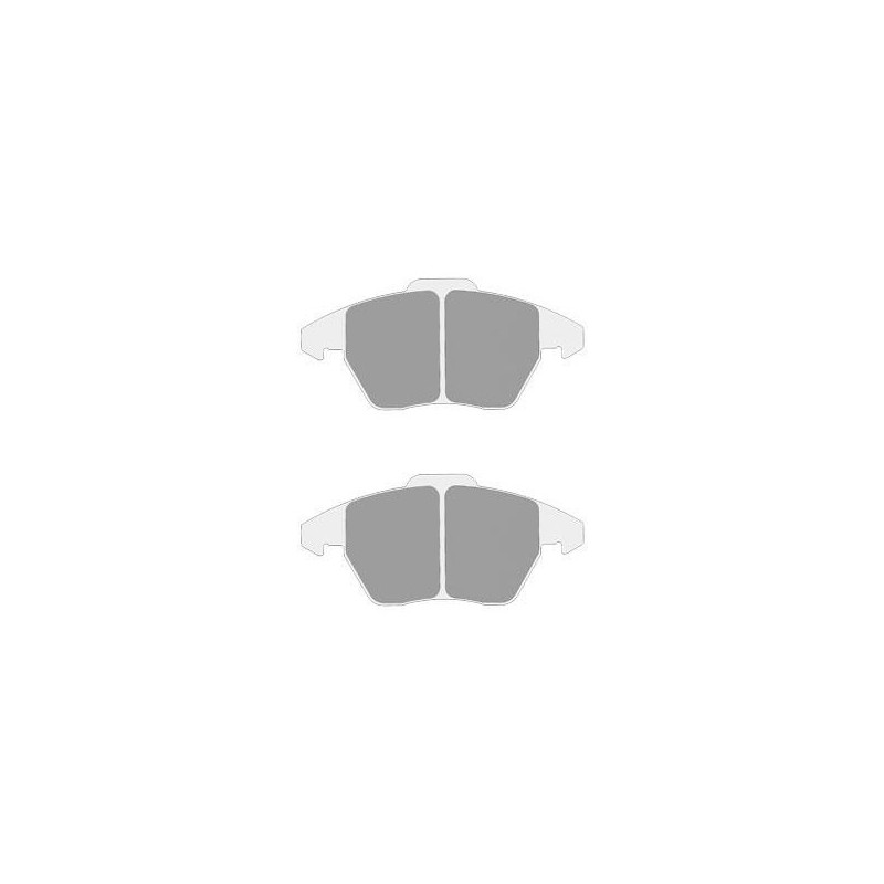 CL Remmen RC6 remblokken voor Peugeot 207 / 307 / Volkswagen Golf 5 - CL-4122-RC6 - 4122RC6 - 3661768305577